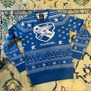 Harry Potter Ravenclaw Intarsia Cardigan BoxLunch